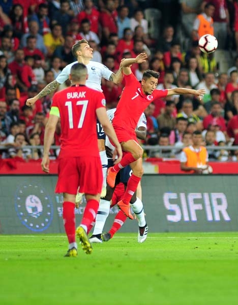 Türkiye - Fransa maçından muhteşem kareler galerisi resim 7