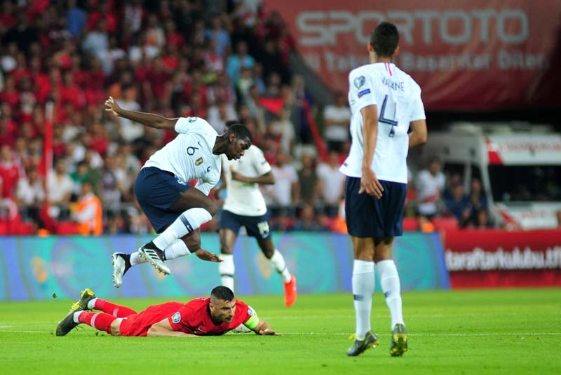 Türkiye - Fransa maçından muhteşem kareler galerisi resim 8