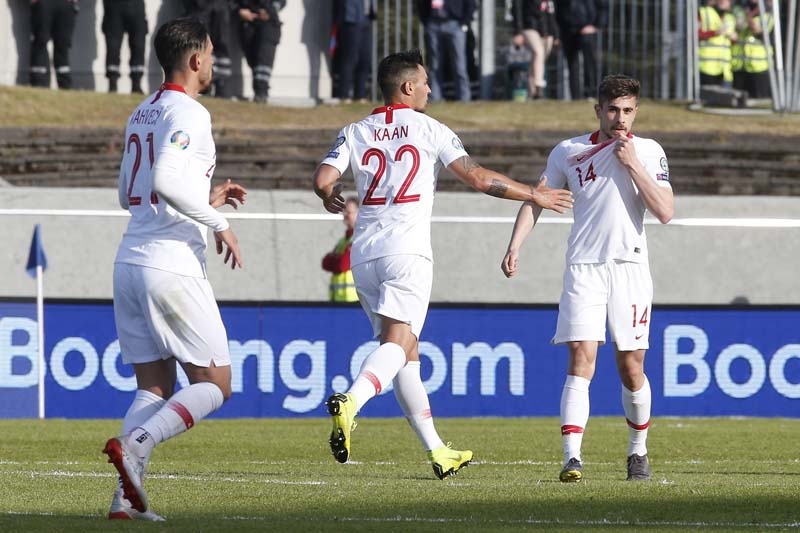 İzlanda - Türkiye maçından kareler galerisi resim 17