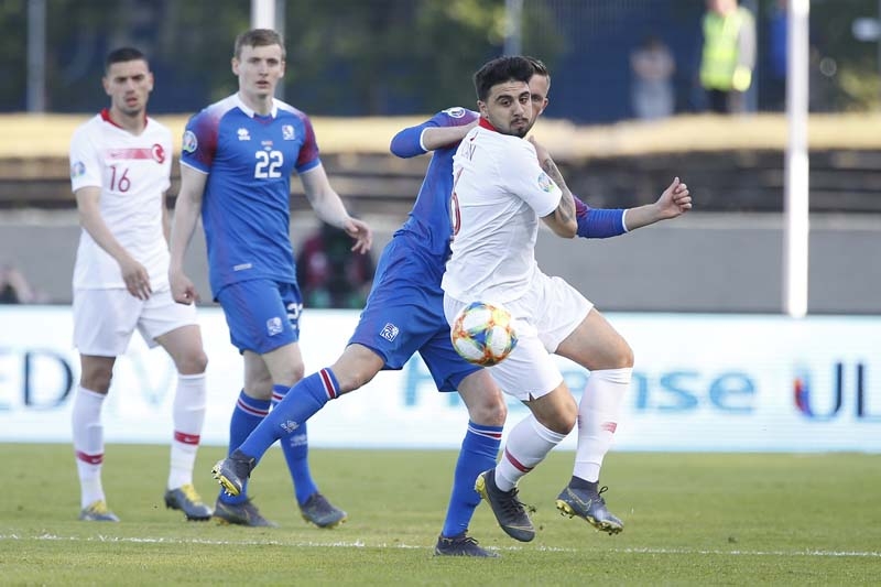 İzlanda - Türkiye maçından kareler galerisi resim 2