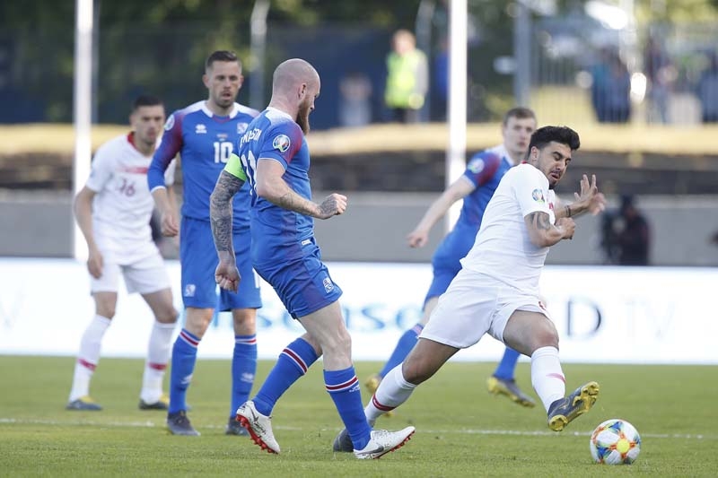 İzlanda - Türkiye maçından kareler galerisi resim 3