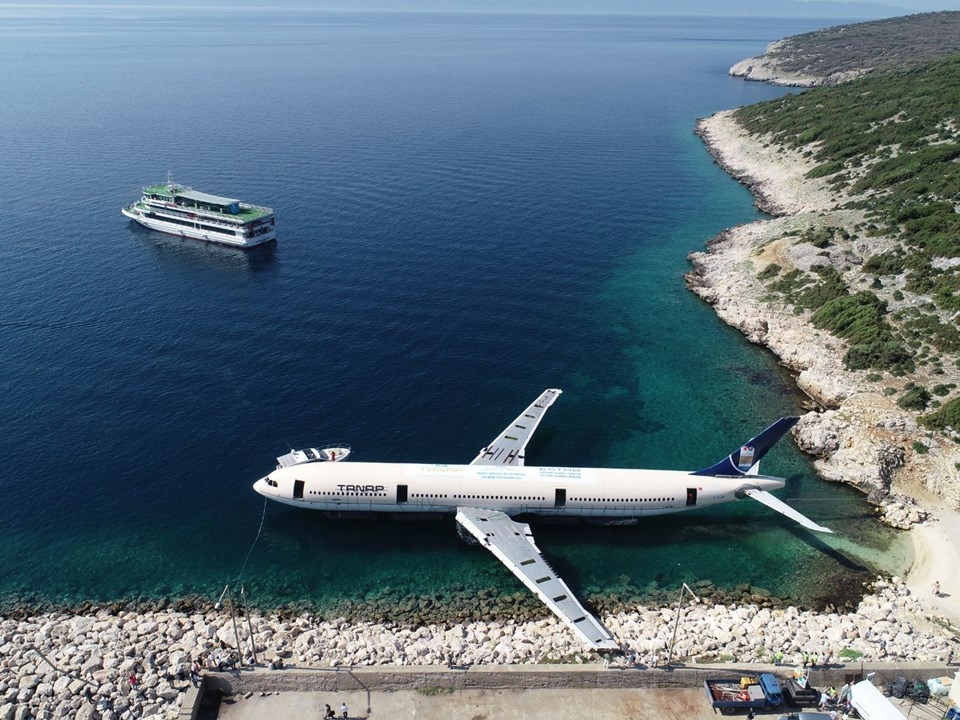 Dev yolcu uçağı Saroz Körfezi'ne batırıldı galerisi resim 5