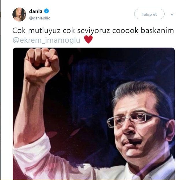 İşte ünlülerin İmamoğlu paylaşımları... galerisi resim 6