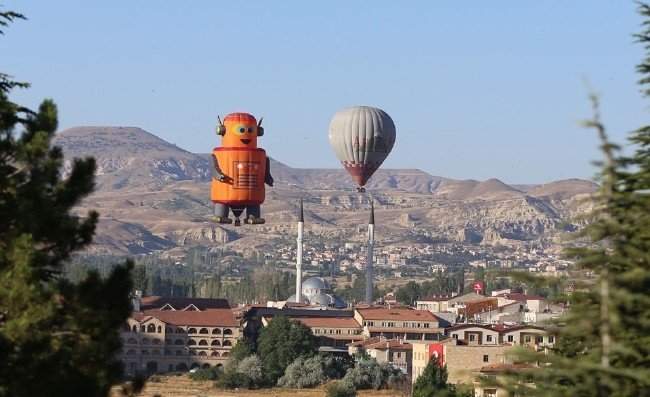 Kapadokya Balon Festivali'nden renkli manzaralar! galerisi resim 5