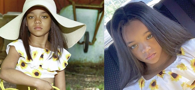 Rihanna'yı bile şaşırtan benzerlik! galerisi resim 5