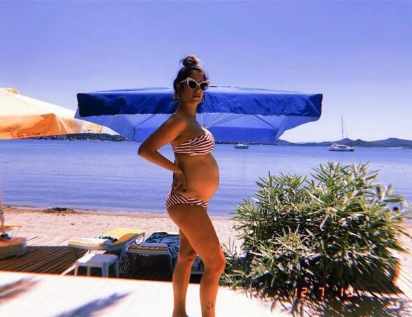 Hazal'ın hamile fotoğrafına yorum yağmuru! galerisi resim 2