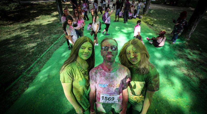 Bursa'da rengarenk koşu festivali... galerisi resim 4