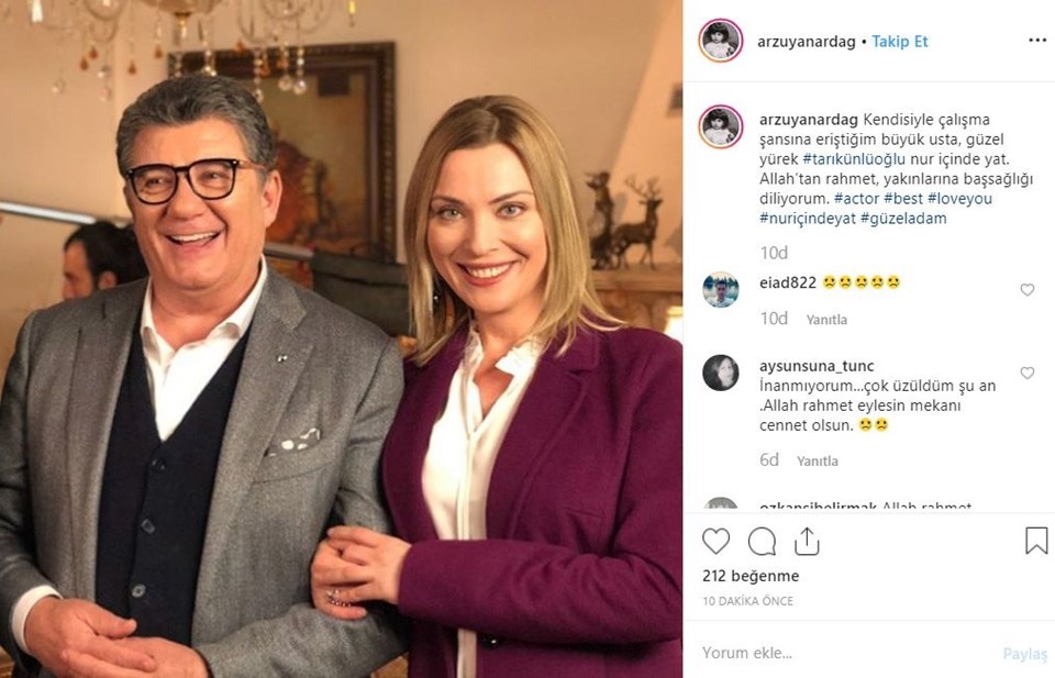 Ünlülerden Tarık Ünlüoğlu paylaşımları galerisi resim 8