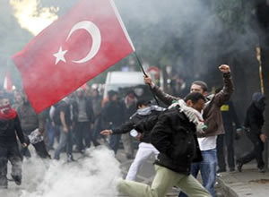 Paris'te Filistin manzaraları 