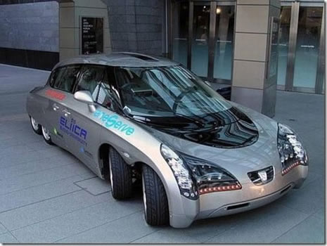 8 tekerlekli otomobil şaşırtıyor galerisi resim 2