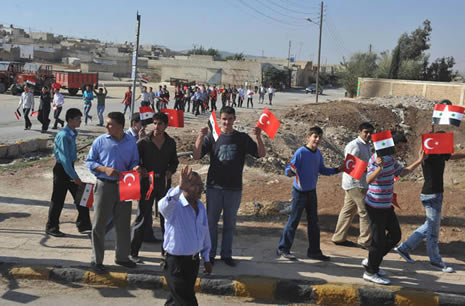 TÜRKİYE-SURİYE SINIRI AÇILDI galerisi resim 7