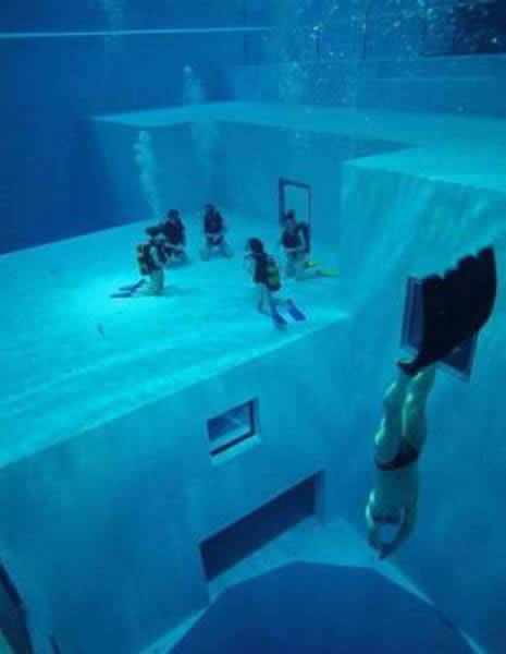 Dünyanın en derin havuzu galerisi resim 13