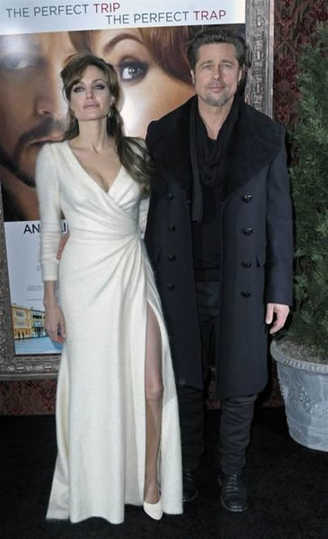 Angelina ve Brad, The Tourist galasında  galerisi resim 21