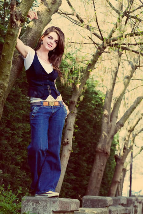 Pelin Karahan'dan doğal pozlar galerisi resim 15