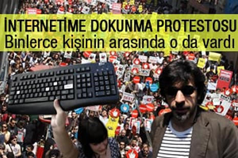 "İnternete Dokunma" eyleminden ilginç kareler... galerisi resim 20