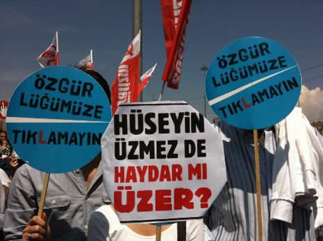 "İnternete Dokunma" eyleminden ilginç kareler... galerisi resim 22