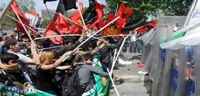 Beşiktaş'ta öğrenci protestosu! 