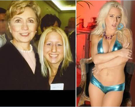 Porno yıldızı Clinton'ın stajyeriymiş galerisi resim 2