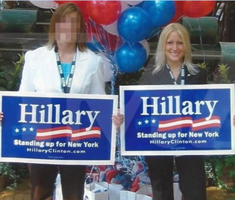 Porno yıldızı Clinton'ın stajyeriymiş galerisi resim 3