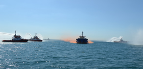 İstanbul Boğazı'ndaki tatbikat nefes kesti