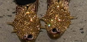 Ünlülerin garip ayakkabıları