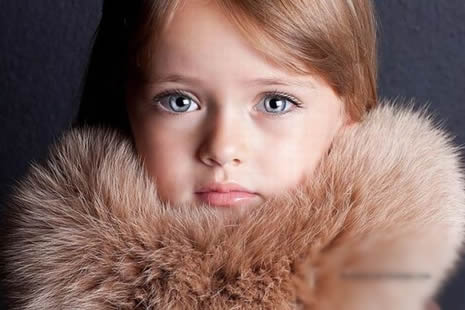 4 yaşında manken Kristina Pimenov galerisi resim 1