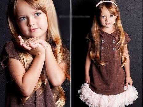 4 yaşında manken Kristina Pimenov galerisi resim 20