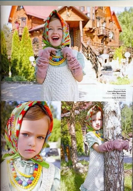 4 yaşında manken Kristina Pimenov galerisi resim 23