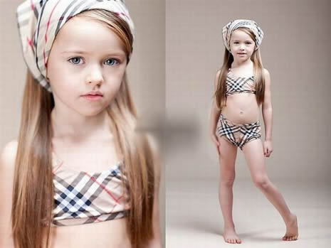 4 yaşında manken Kristina Pimenov galerisi resim 3