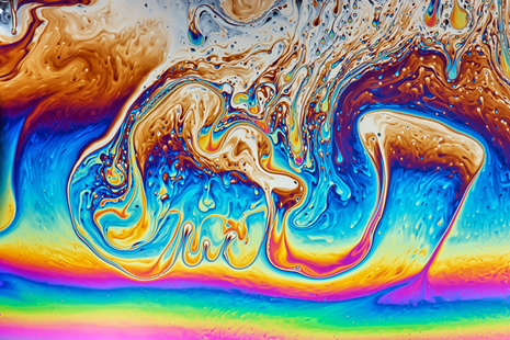 Su damlaları boya ve renkli ışıkların görsel şöleni galerisi resim 25