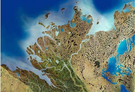 Nehirlerin uzaydan çekilmiş fotoğrafları galerisi resim 16