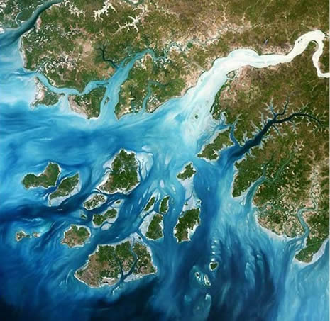 Nehirlerin uzaydan çekilmiş fotoğrafları galerisi resim 2