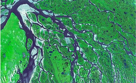 Nehirlerin uzaydan çekilmiş fotoğrafları galerisi resim 6