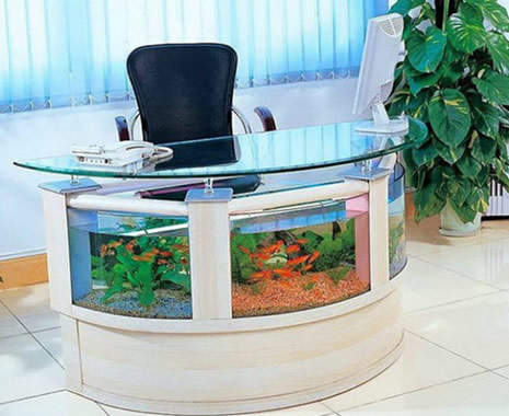 Enteresan tasarlanmış akvaryumlar galerisi resim 11