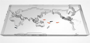 Enteresan tasarlanmış akvaryumlar