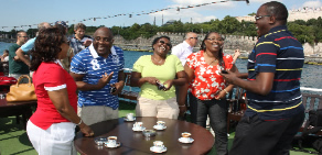 Dünya denizcileri boğazda serinledi