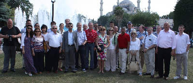 Altın Çıpa misafirleri İstanbul'un tarihi yerlerini gezdi galerisi resim 13