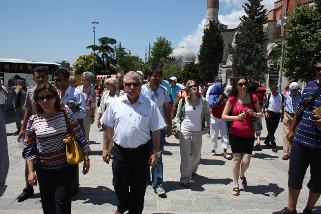 Altın Çıpa misafirleri İstanbul'un tarihi yerlerini gezdi galerisi resim 5