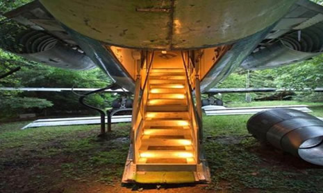 Uçağı ev yaptı!  galerisi resim 10