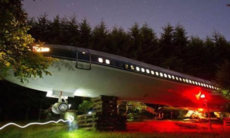 Uçağı ev yaptı!  galerisi resim 12