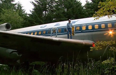 Uçağı ev yaptı!  galerisi resim 7