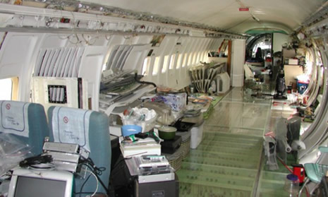 Uçağı ev yaptı!  galerisi resim 8