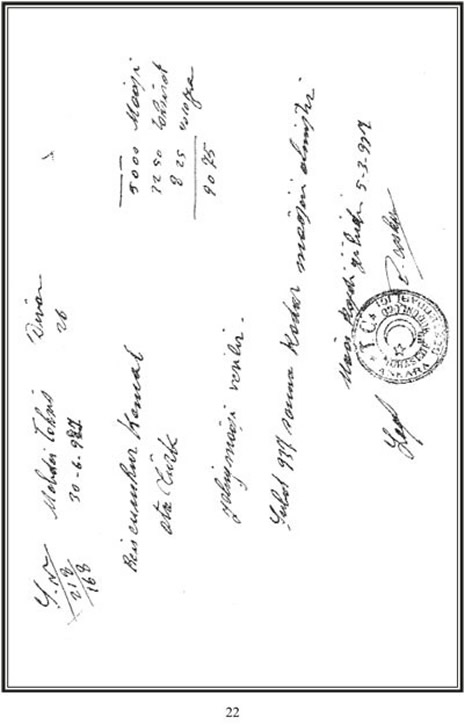 Atatürk'ün emeklilik belgeleri! galerisi resim 20