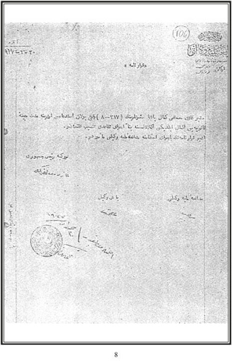 Atatürk'ün emeklilik belgeleri! galerisi resim 6
