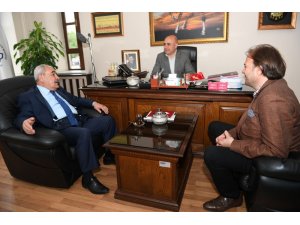 MHP adayları, Ali Korkut’u ziyaret etti