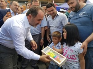 Milletvekili Demir, Pınarbaşı ilçesinde miting düzenledi