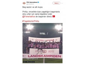 PSV, Cocu’nun Fenerbahçe’ye gittiğini açıkladı