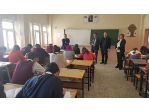 Bismil’de lise son sınıf öğrencilerine deneme sınavı