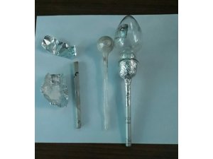 Tır sürücüsü uyuşturucu madde ve içme aparatıyla yakalandı