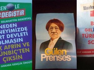 Ankara’da çirkin propaganda